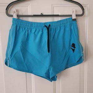 NWT Caribbean Blue Culprit BAEthing Suit Shorts